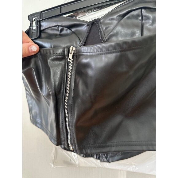 Faux leather corset adult size small/medium new - Picture 6 of 8